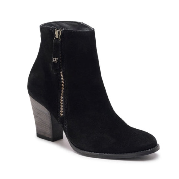 Paul Green NWOT Black REYA Soft Suede Booties - Picture 1 of 11